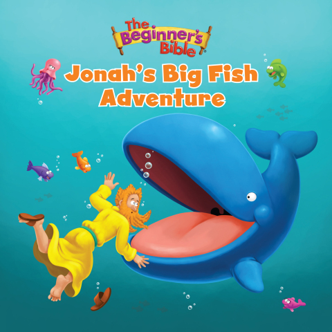 Cover image for book The Beginner's Bible Jonah's Big Fish Adventure