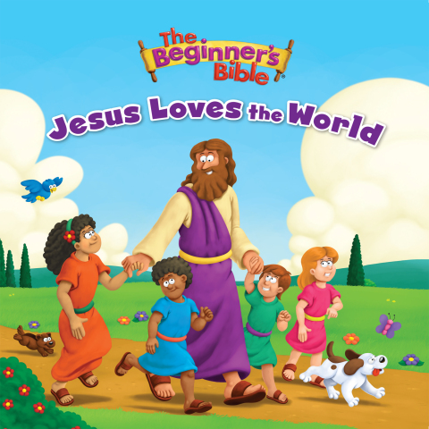 Cover image for book The Beginner's Bible Jesus Loves the World