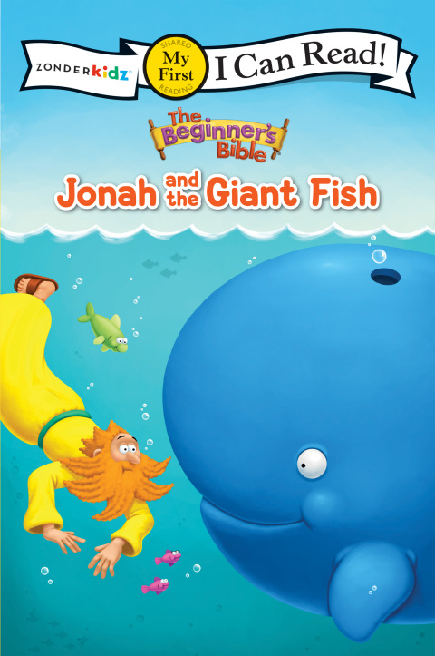 Cover image for book The Beginner's Bible Jonah and the Giant Fish