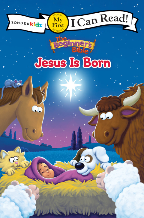 Cover image for book The Beginner's Bible Jesus Is Born