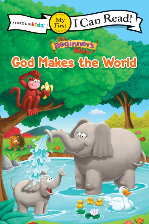 Cover image for book The Beginner's Bible God Makes the World