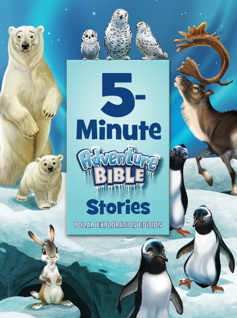 Cover image for book 5-Minute Adventure Bible Stories, Polar Exploration Edition