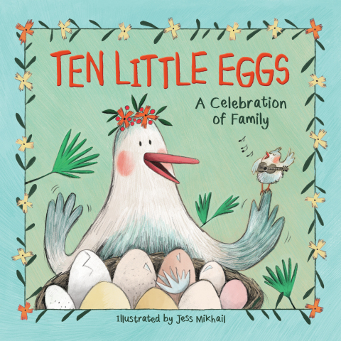 Cover image for book Ten Little Eggs