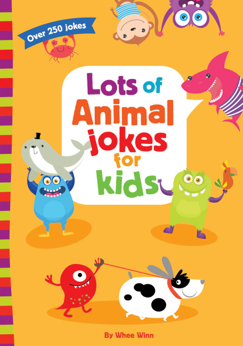 Cover image for book Lots of Animal Jokes for Kids