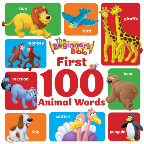 Cover image for book The Beginner's Bible First 100 Animal Words