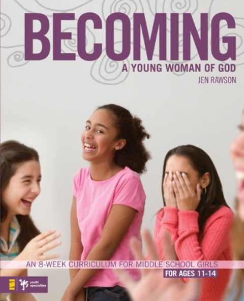 Cover image for book Becoming a Young Woman of God