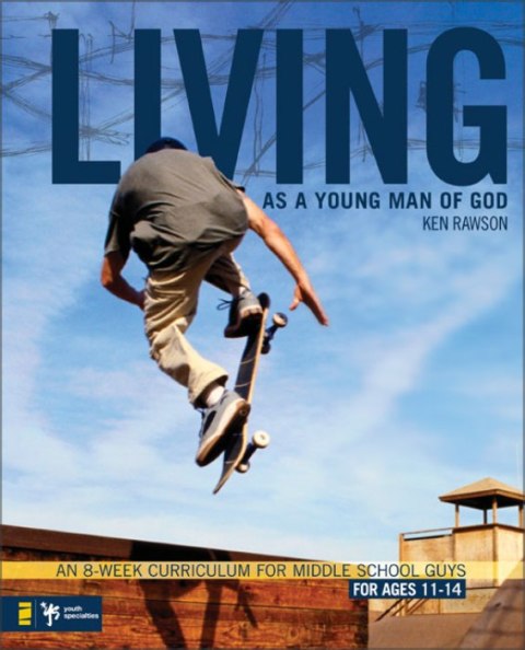 Cover image for book Living as a Young Man of God