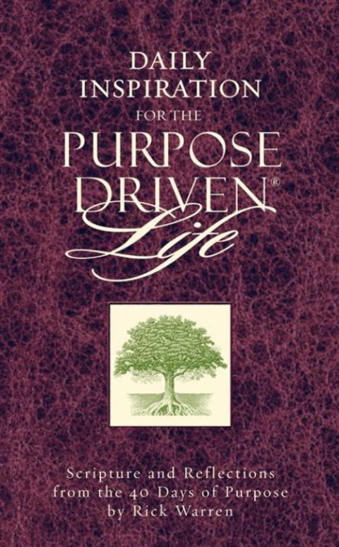 Cover image for book Daily Inspiration for the Purpose Driven Life