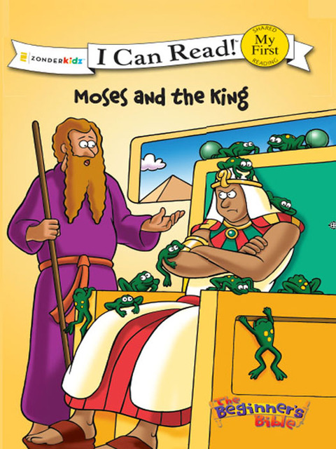 Cover image for book The Beginner's Bible Moses and the King