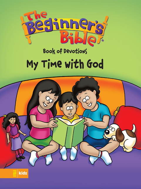 Cover image for book The Beginner's Bible Book of Devotions---My Time with God