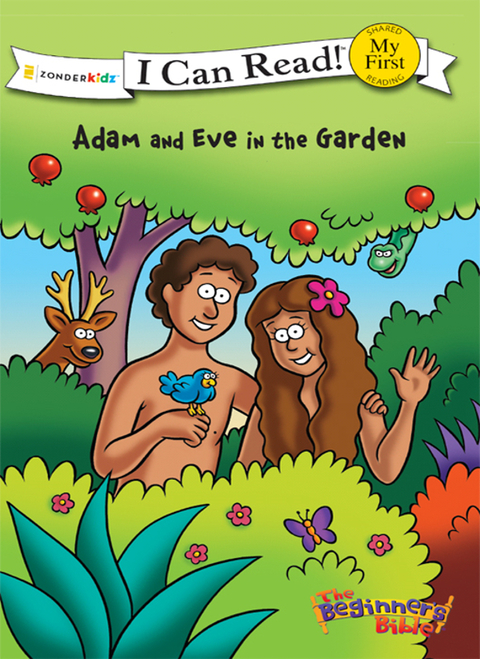 Cover image for book The Beginner's Bible Adam and Eve in the Garden
