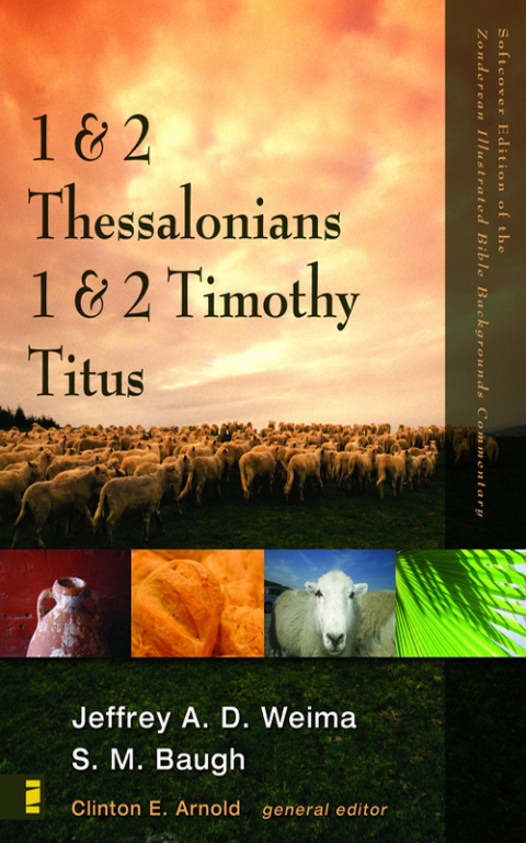 Cover image for book 1 and 2 Thessalonians, 1 and 2 Timothy, Titus