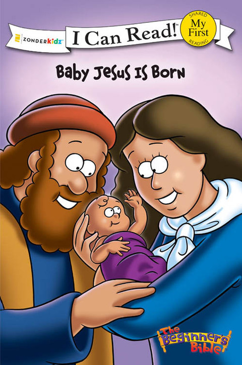 Cover image for book The Beginner's Bible Baby Jesus Is Born