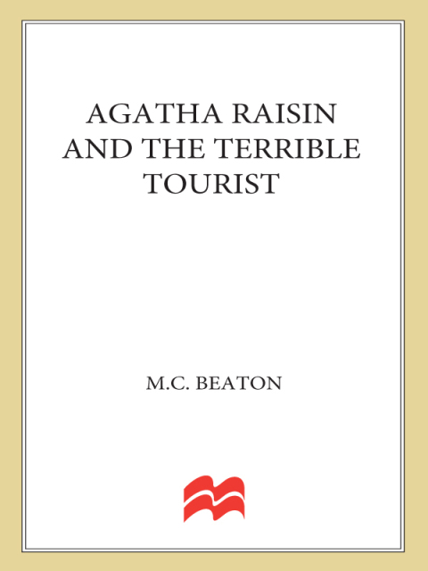 Cover image for book Agatha Raisin and the Terrible Tourist