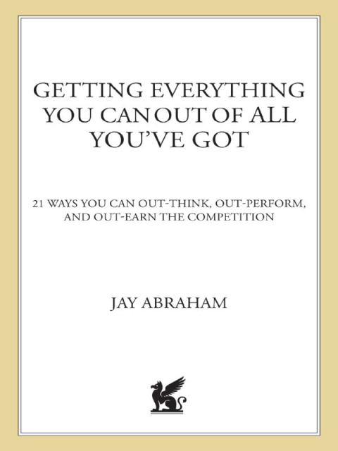 Cover image for book Getting Everything You Can Out of All You've Got