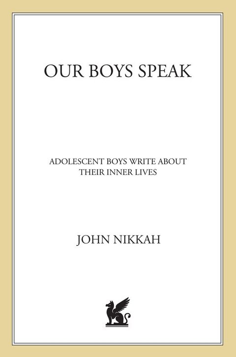 Cover image for book Our Boys Speak