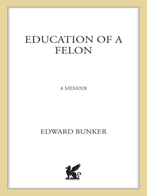 Cover image for book Education of a Felon