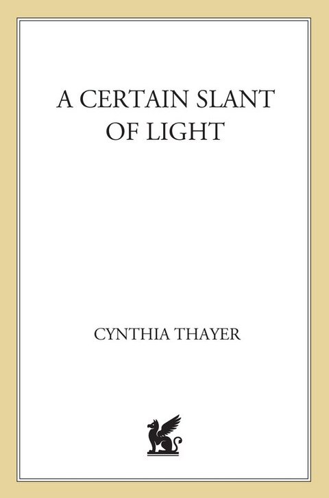 Cover image for book A Certain Slant of Light