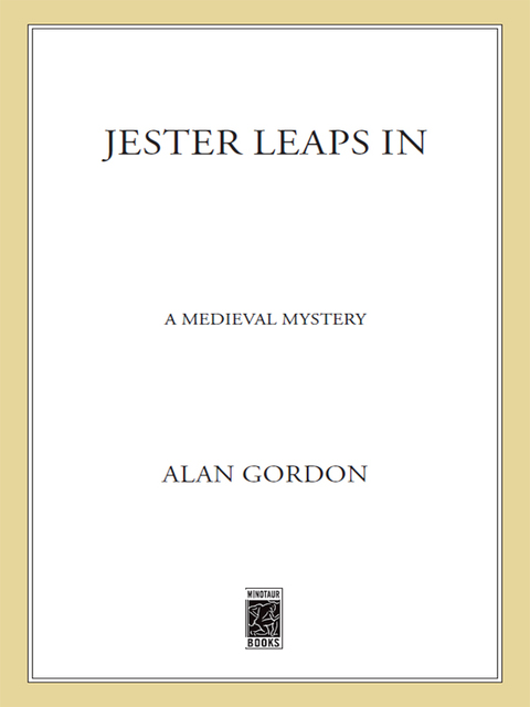 Cover image for book Jester Leaps In