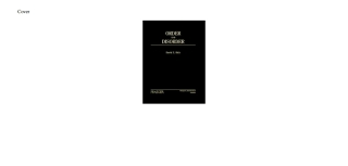 Order and Disorder