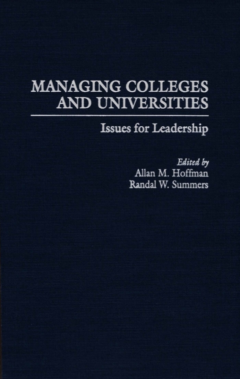 Managing Colleges and Universities 
