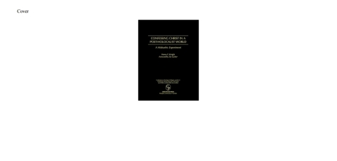 Cover image for book Confessing Christ in a Post-Holocaust World