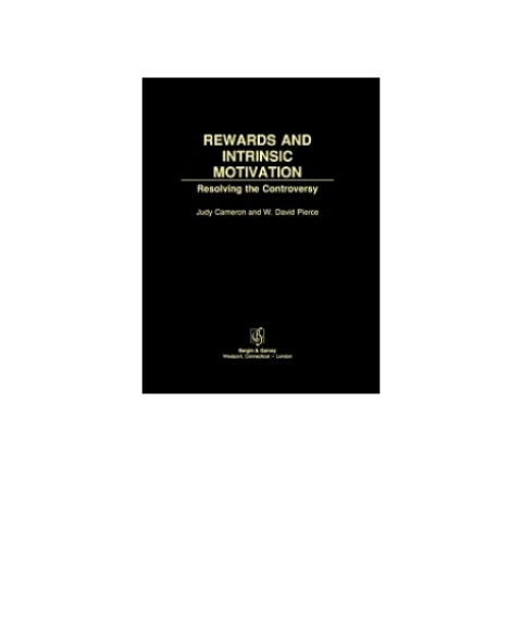 Rewards and Intrinsic Motivation 
