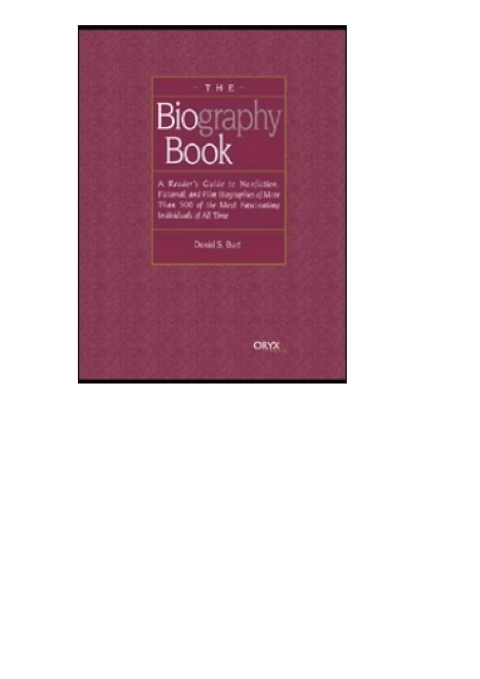 The Biography Book 