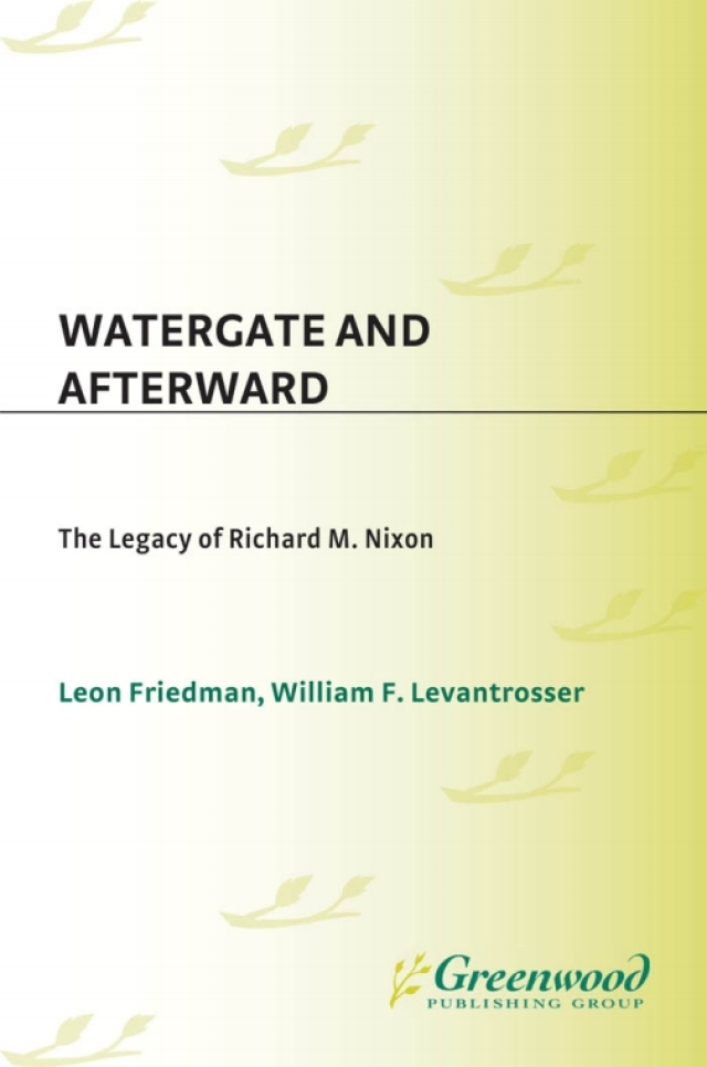 Watergate and Afterward