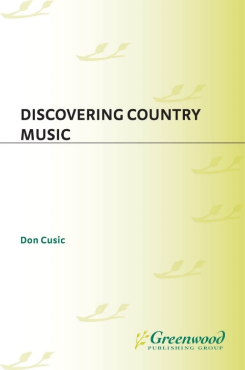 Cover image for book Discovering Country Music