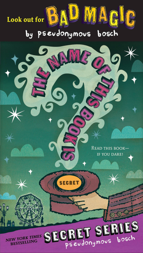 Cover image for book The Name of this Book Is Secret