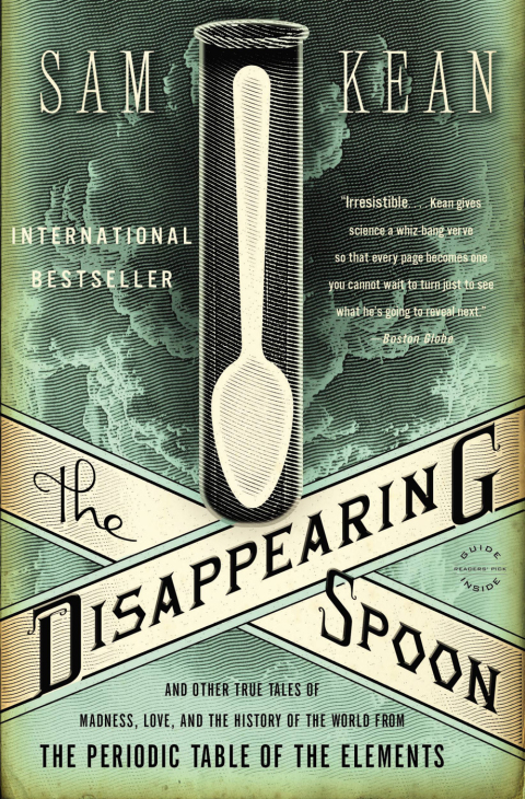 Cover image for book The Disappearing Spoon