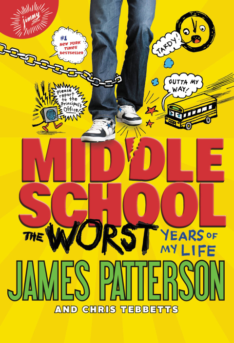 Cover image for book Middle School, The Worst Years of My Life