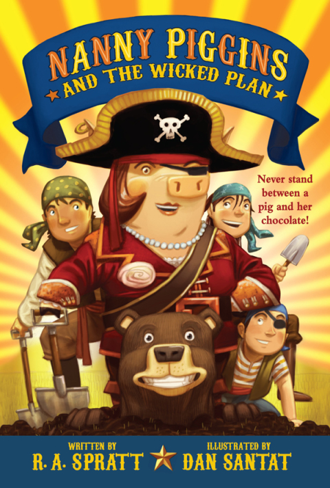 Cover image for book Nanny Piggins and the Wicked Plan