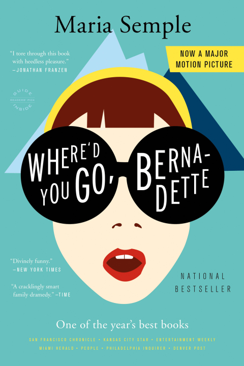 Cover image for book Where'd You Go, Bernadette