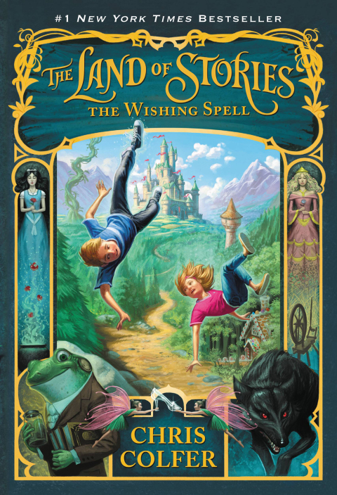 Cover image for book The Land of Stories: The Wishing Spell