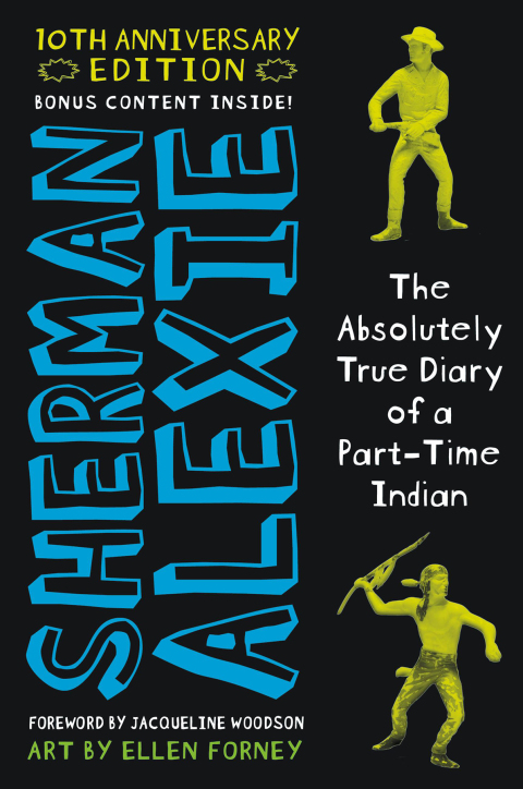 Cover image for book The Absolutely True Diary of a Part-Time Indian (National Book Award Winner)