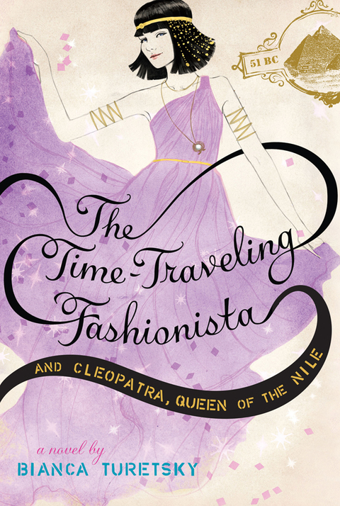Cover image for book The Time-Traveling Fashionista and Cleopatra, Queen of the Nile