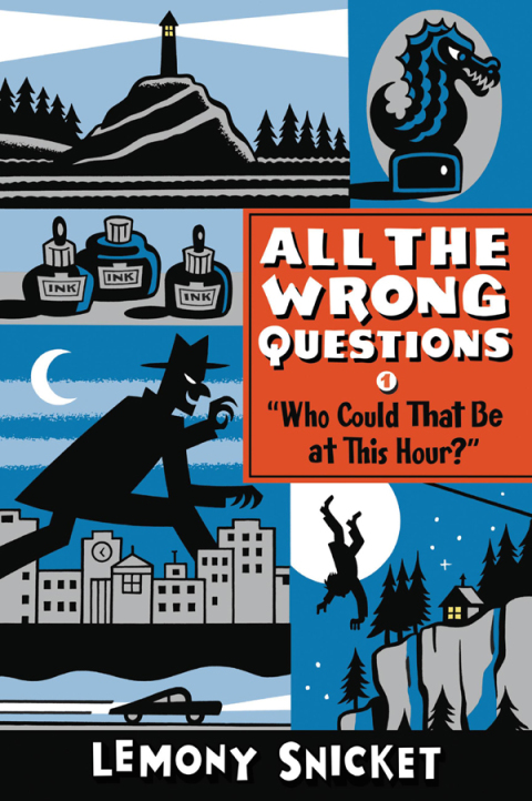 Cover image for book "Who Could That Be at This Hour?"