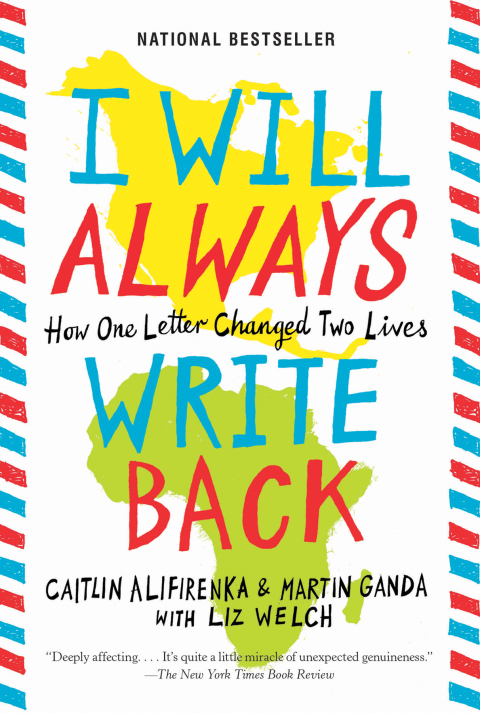 Cover image for book I Will Always Write Back