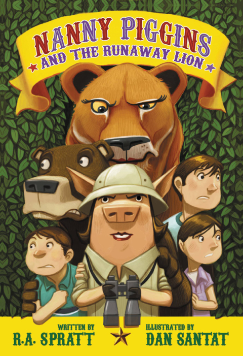 Cover image for book Nanny Piggins and the Runaway Lion