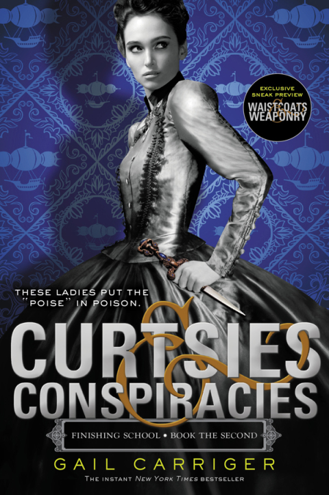 Cover image for book Curtsies & Conspiracies