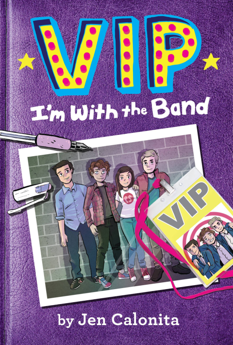 Cover image for book VIP: I'm With the Band