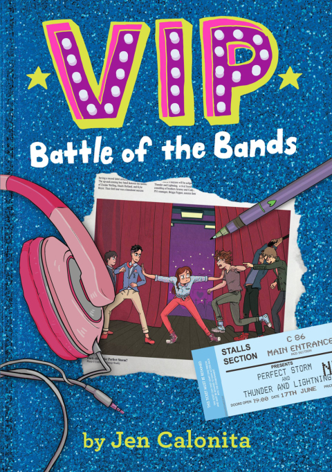 Cover image for book VIP: Battle of the Bands