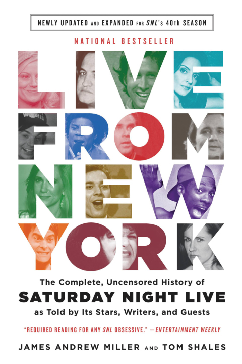 Cover image for book Live From New York