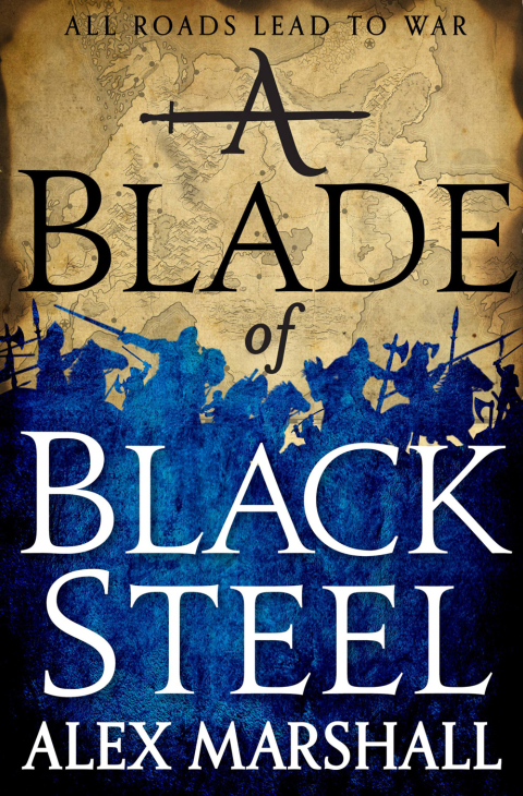 Cover image for book A Blade of Black Steel