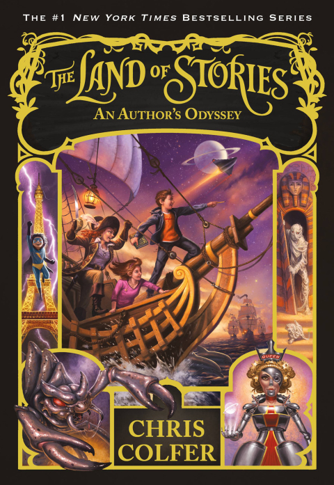 Cover image for book The Land of Stories: An Author's Odyssey