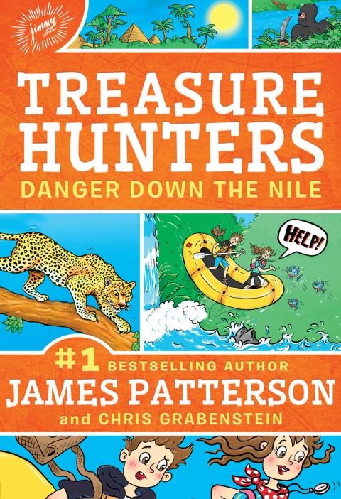 Cover image for book Treasure Hunters: Danger Down the Nile