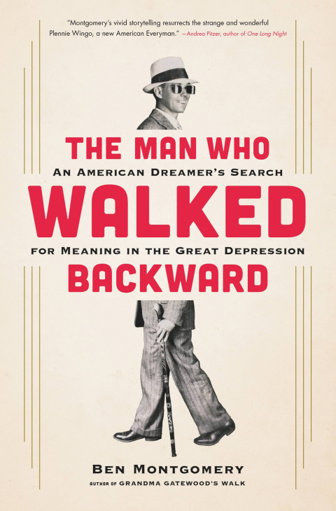 Cover image for book The Man Who Walked Backward