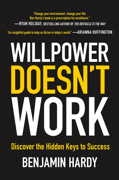 Cover image for book Willpower Doesn't Work